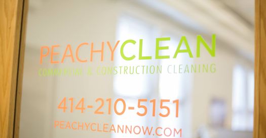 Perfect for the Times. PeachyClean Commercial & Construction Cleaning