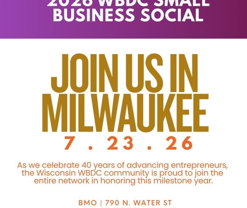 WI 2026 WBDC Small Business Social