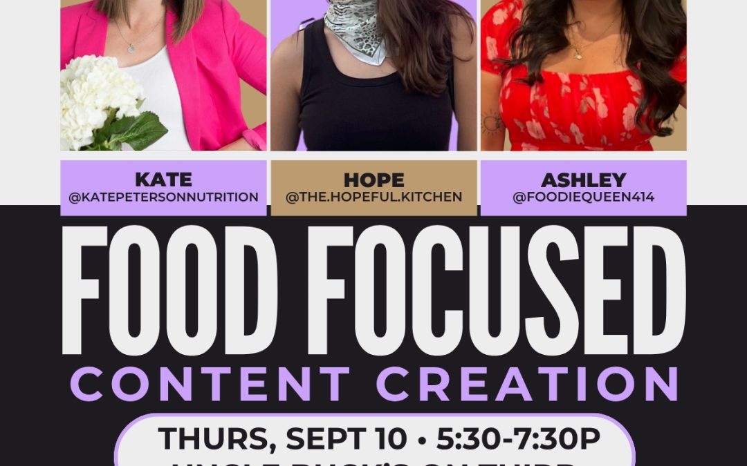 HashtagMKE Social: Food Focused Content Creation
